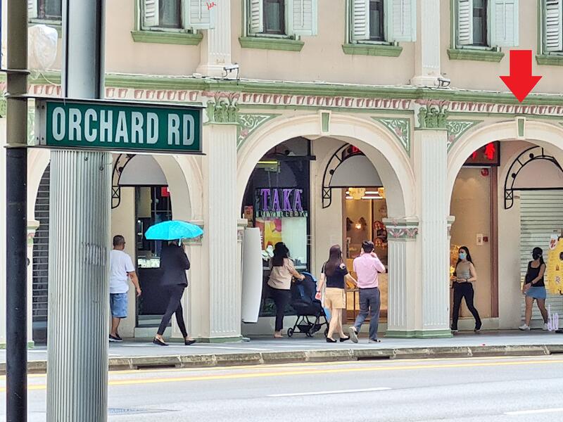 Orchard Rd Shibuya Crossing of Sg!Can Open 24-7!4 Malls!, 180 Orchard Rd Opposite Somerset MRT! Emerald Hill!, 625 sqft, Other Retail For Rent, by HT Lee, 21634086 - CommercialGuru.com.sg