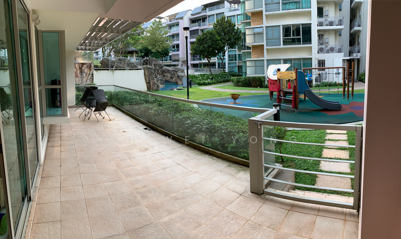 The Calrose, 513 Yio Chu Kang Road, 3 Bedrooms, 1,421 sqft, Condominium For Rent, by Loh Wei Yong, 21636938 - outdoor patio for Alfresco dining - PropertyGuru.com.sg