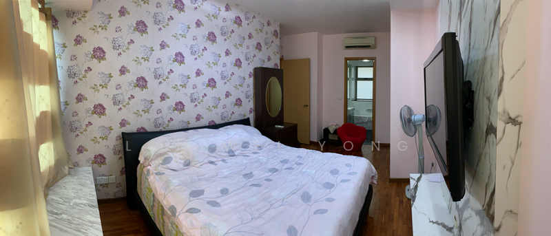 The Calrose, 513 Yio Chu Kang Road, 3 Bedrooms, 1,421 sqft, Condominium For Rent, by Loh Wei Yong, 21636938 - Master bedroom that can fit king size bed - PropertyGuru.com.sg