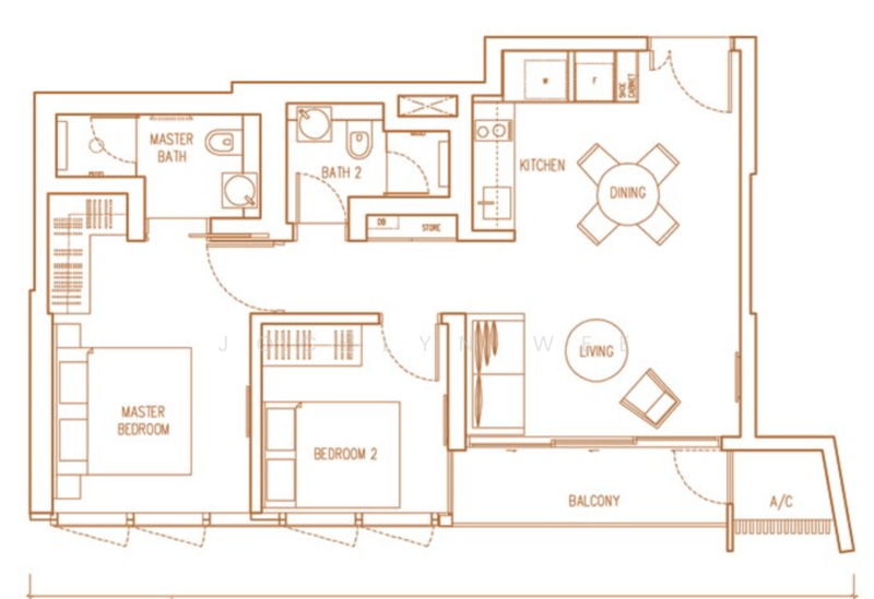 Echelon, 9 Alexandra View, 2 Bedrooms, 732 sqft, Condominium For Rent, by Jocelyn Wee, 21641460 - PropertyGuru.com.sg
