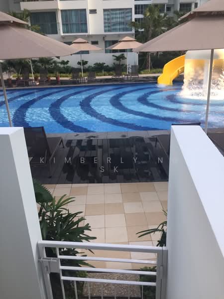 A Treasure Trove, 54 Punggol Walk, 2 Bedrooms, 1,000 sqft, Condominium For Rent, by Kimberly Ng SK, 21647577 - Gate From Patio To Swimming Pool - PropertyGuru.com.sg