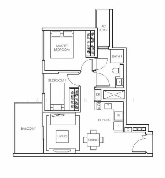 Highline Residences, 9 Kim Tian Road, 2 Bedrooms, 700 sqft, Condominium For Rent, by Lai Kong Fei, 21648928 - PropertyGuru.com.sg