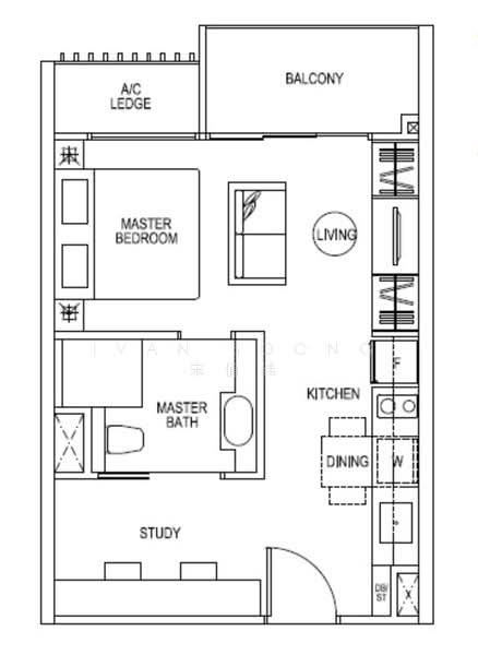 The Poiz Residences, 2 Meyappa Chettiar Road, Studio, 441 sqft, Apartment For Rent, by Ivan Soong 宋值纬, 21649834 - PropertyGuru.com.sg