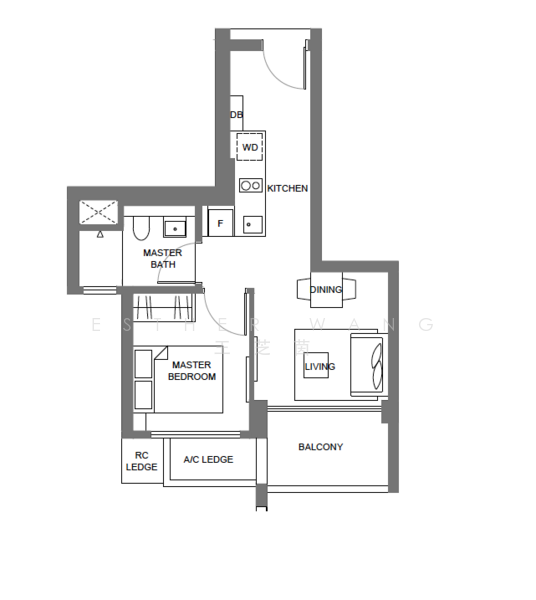 Principal Garden, 93 Prince Charles Crescent, 1 Bedroom, 484 sqft, Condominium For Rent, by Esther Wang 王芝茵, 21652330 - PropertyGuru.com.sg