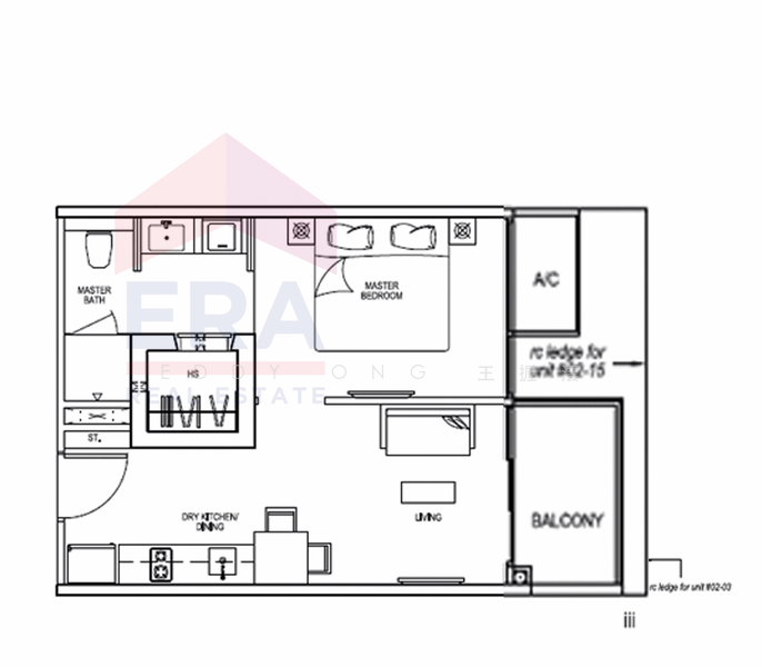 Nin Residence, 85 Pheng Geck Avenue, Macpherson / Potong Pasir, 1 Bedroom, 474 sqft, Condominium For Rent, by Eddy Ong 王握澐, 21658015 - PropertyGuru.com.sg