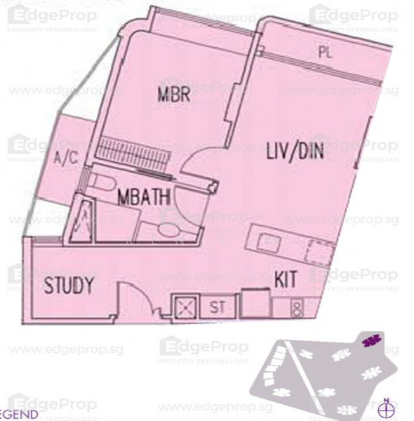 d'Leedon (Former Farrer Court), 1 Leedon Heights, 1 Bedroom, 635 sqft, Condominium For Rent, by Ken Lim, 21661689 - PropertyGuru.com.sg