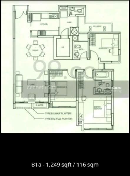 Parc Oasis, 39 Jurong East Avenue 1, 3 Bedrooms, 1,378 sqft, Condominium For Rent, by Sam Lim, 21665883 - PropertyGuru.com.sg