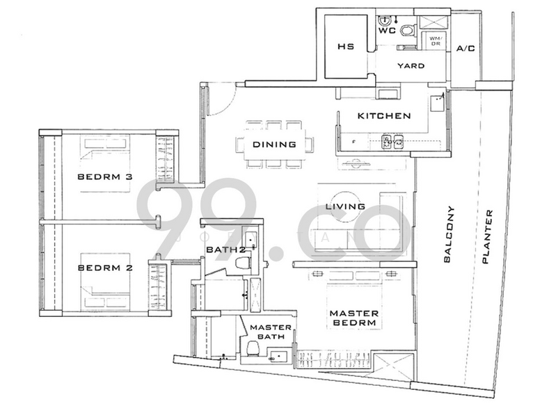 Sophia Residence, 9 Sophia Road, 3 Bedrooms, 1,432 sqft, Condominium For Rent, by Joey Tan, 21671758 - PropertyGuru.com.sg