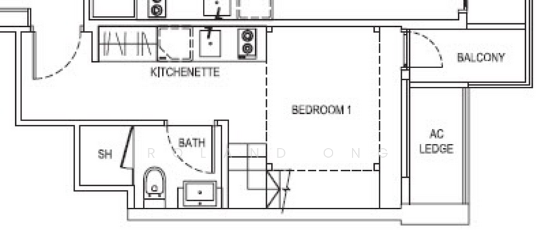 City Gate, 371 Beach Road, Studio, 250 sqft, Apartment For Rent, by Roland Ong, 21676122 - PropertyGuru.com.sg