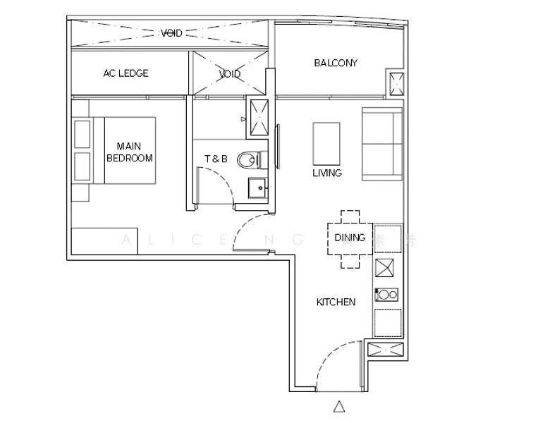 Robin Suites, 25 Robin Road, Tanglin / Holland / Bukit Timah, 1 Bedroom, 463 sqft, Apartment For Rent, by Alice Ng 黄素芳, 21678706 - PropertyGuru.com.sg