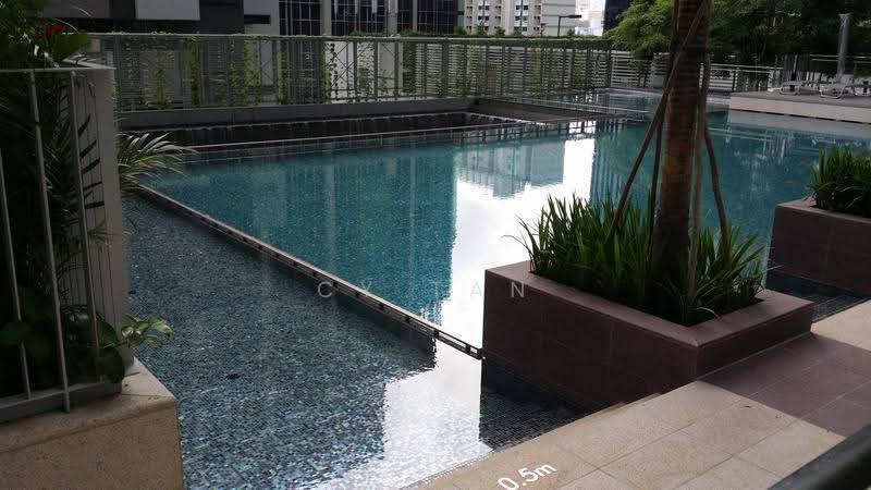 Altez, 16 Enggor Street, Chinatown / Tanjong Pagar, 1 Bedroom, 753 sqft, Condominium For Rent, by CY Tan, 21679246 - Pools on level 8 and 9 - PropertyGuru.com.sg