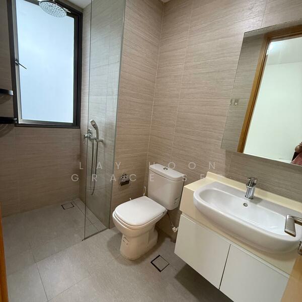 Attached bathroom
