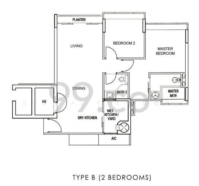 Vida, 5 Peck Hay Road, 2 Bedrooms, 861 sqft, Apartment For Rent, by Douglas Chen 陈俊文, 21701295 - PropertyGuru.com.sg