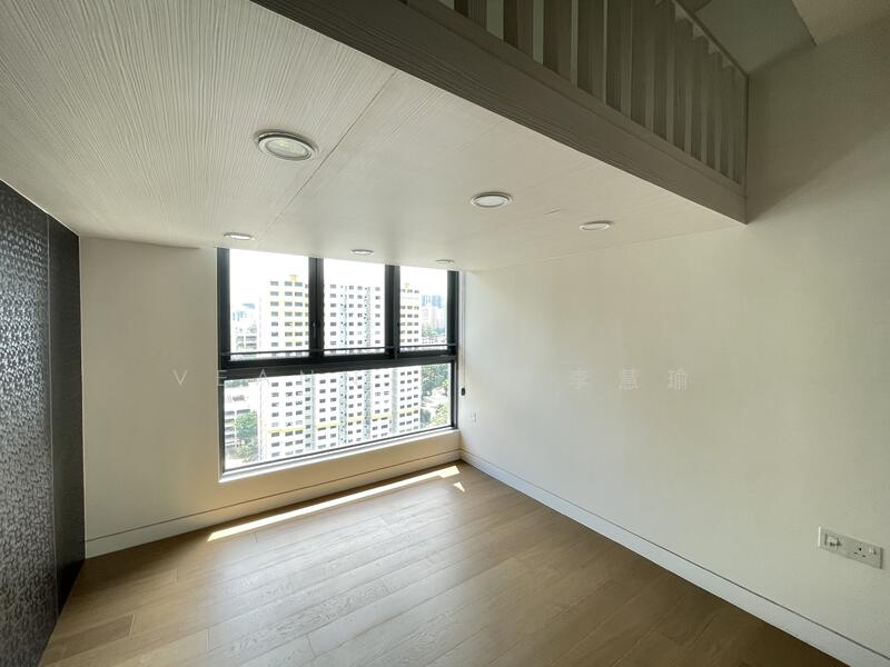 Highline Residences, 7 Kim Tian Road, 2 Bedrooms, 700 sqft, Condominium For Rent, by Veann Lee 李慧瑜, 21705023 - Master Bedroom - Floor to Loft ceiling is 2M - PropertyGuru.com.sg