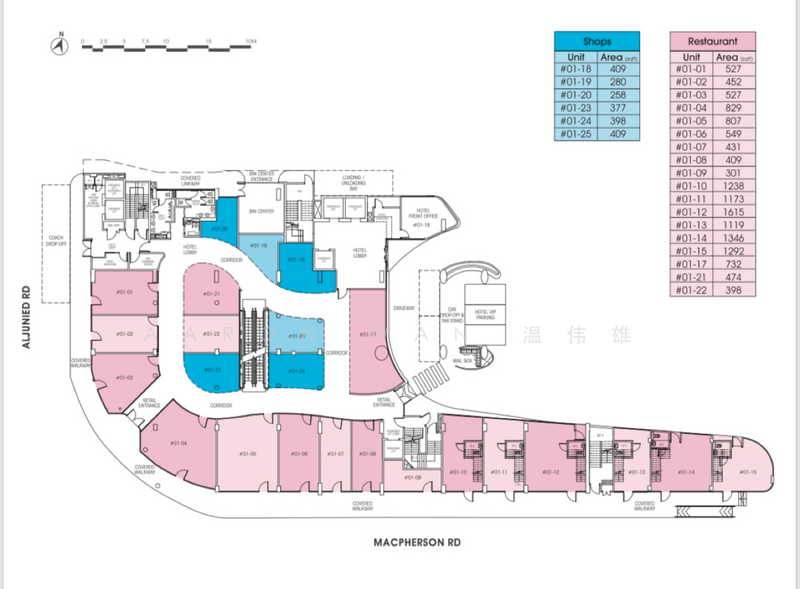 M2 Macpherson Mall, 401 Macpherson Road, Macpherson / Potong Pasir, 807 sqft, Mall Shop For Sale, by Aaron Wan 温伟雄, 21717068 - CommercialGuru.com.sg