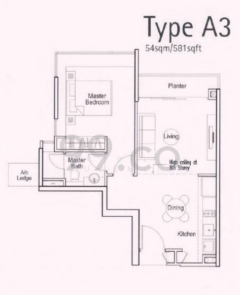Parc Emily, 5 Mount Emily Road, 1 Bedroom, 581 sqft, Condominium For Rent, by Cyril Tuzemen, 21722453 - PropertyGuru.com.sg