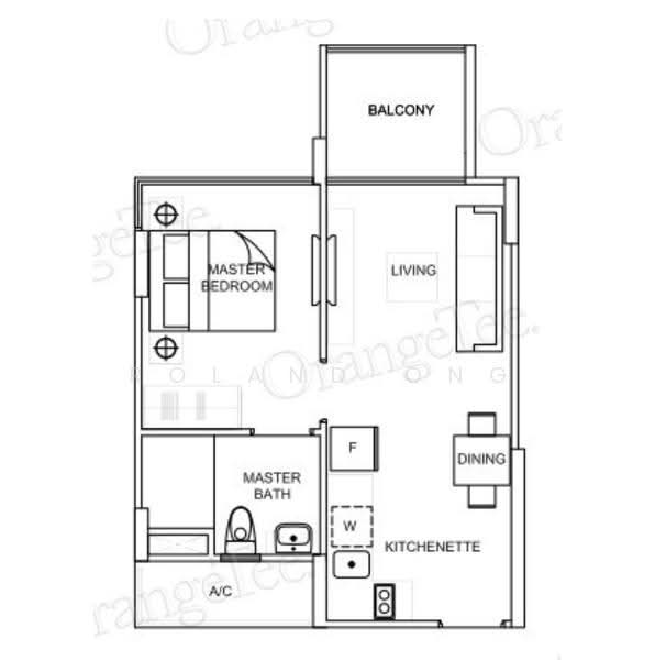 La Fiesta, Sengkang Square, Hougang / Punggol / Sengkang, 1 Bedroom, 452 sqft, Condominium For Rent, by Roland Ong, 21727916 - PropertyGuru.com.sg