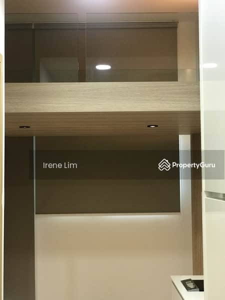 Enclosed bedroom with loft