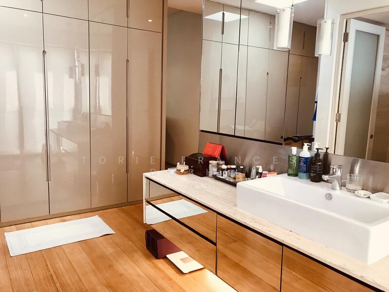 Master bedroom walk in wardrobe