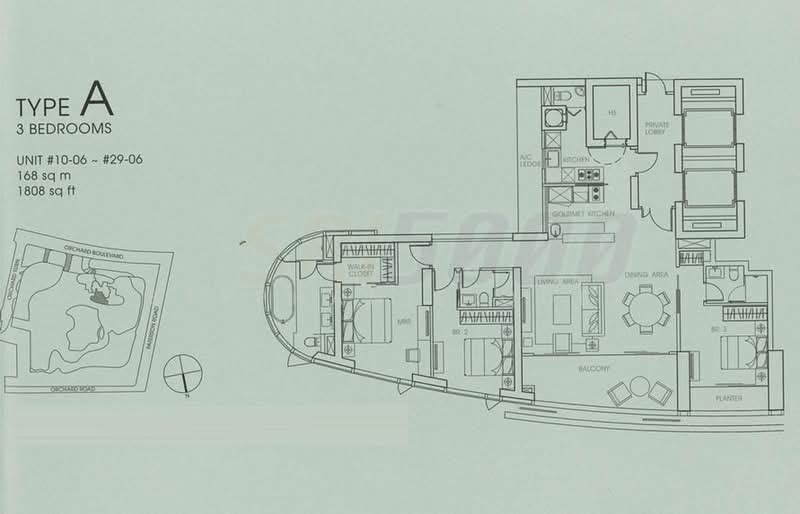 The Orchard Residences, 238 Orchard Boulevard, 4 Bedrooms, 2,465 sqft, Condominium For Rent, by Stephanie Quek, 21758724 - PropertyGuru.com.sg