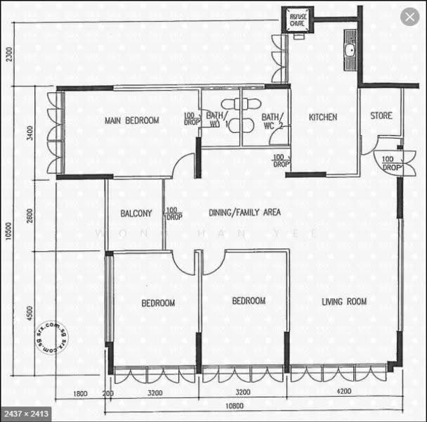 117 Bukit Merah Central, 117 Bukit Merah Central, Alexandra / Commonwealth, 3 Bedrooms, 1,260 sqft, HDB Flat For Rent, by Wong Han Yee, 21759366 - PropertyGuru.com.sg