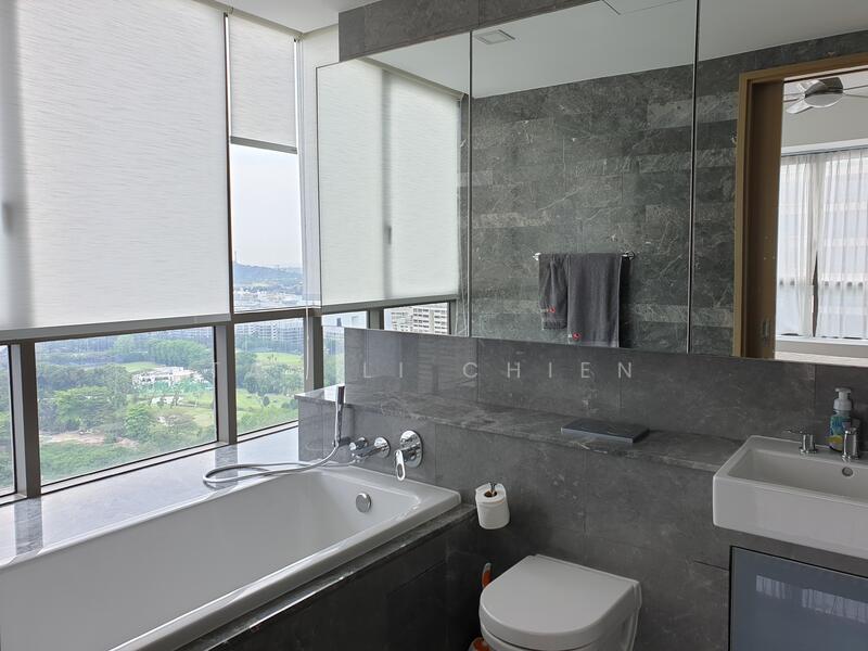 Master bathroom with luxurious fittings