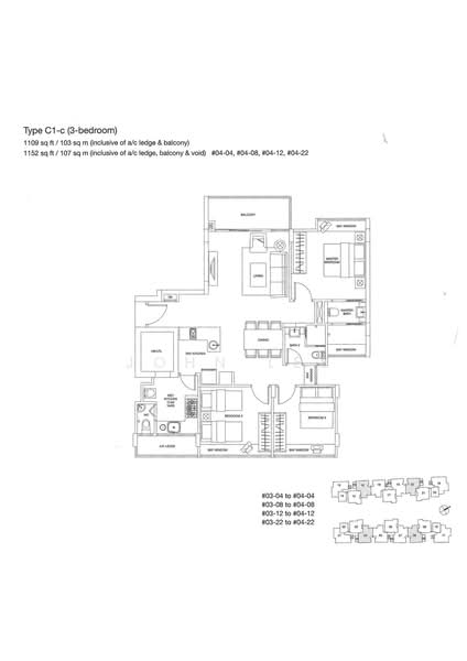 The Foliage, 370 Pasir Panjang Road, 3 Bedrooms, 1,152 sqft, Condominium For Rent, by John Lee, 21774639 - PropertyGuru.com.sg