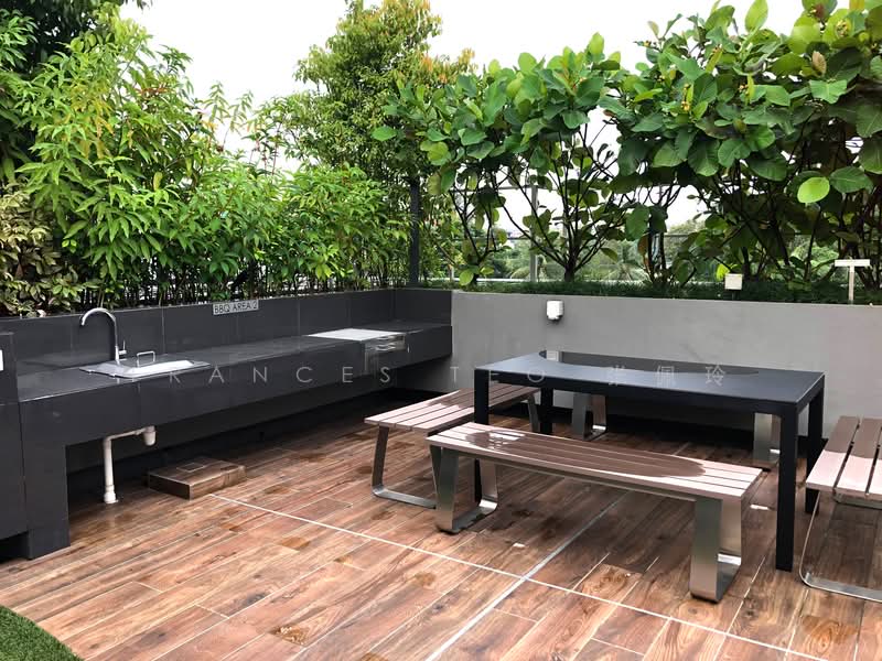 Adana @ Thomson, 8 Old Upper Thomson Road, 3 Bedrooms, 872 sqft, Condominium For Rent, by Frances Teo 张佩玲, 21776798 - Sky Garden @ Roof Terrace :: Private BBQ area - PropertyGuru.com.sg