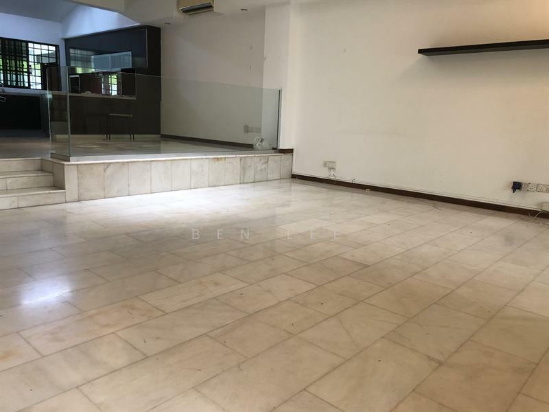 marble floor living hall