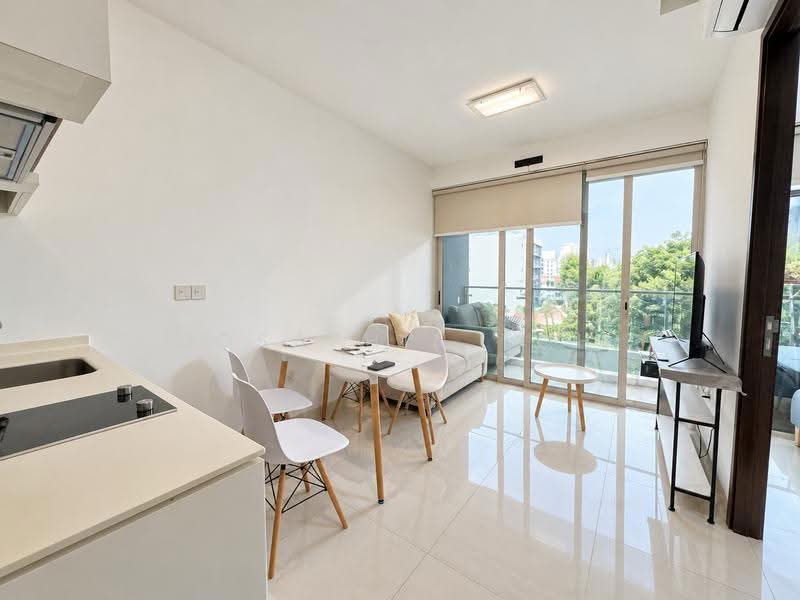 The Water Edge @ Geylang, 8 Lorong 38 Geylang, Eunos / Geylang / Paya Lebar, 1 Bedroom, 495 sqft, Condominium For Rent, by Josaphin Toh, 21793850 - Living Room - PropertyGuru.com.sg