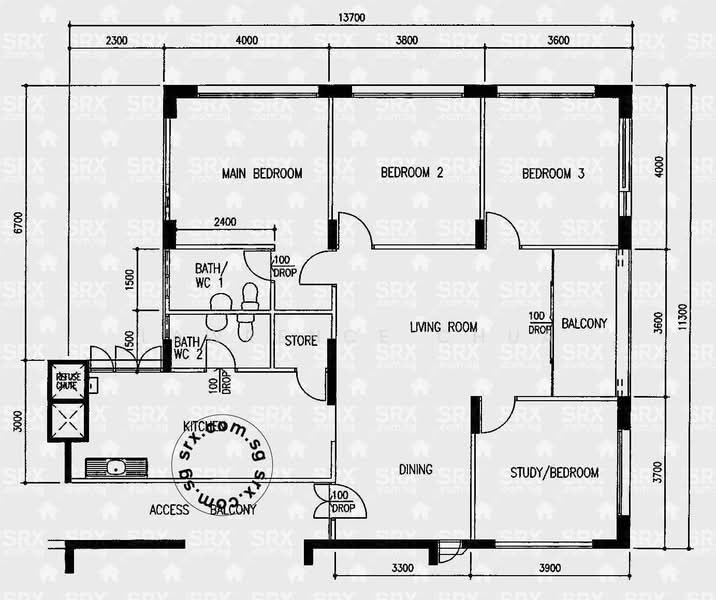 For Rent 159 Bishan Street 13