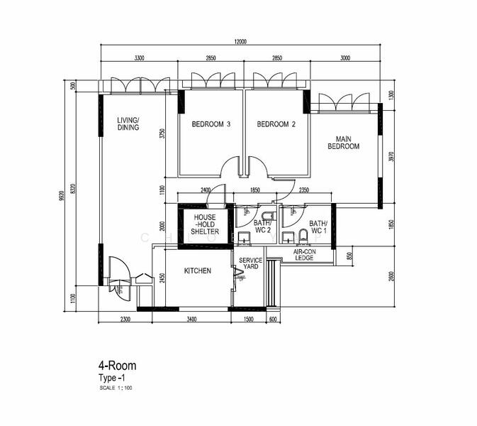For Rent 522B Tampines Central 7