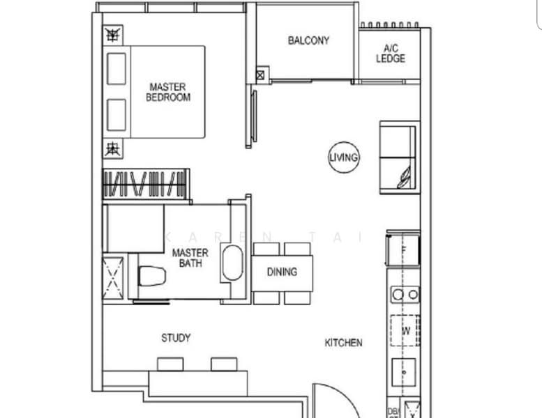 The Poiz Residences, 2 Meyappa Chettiar Road, 1 Bedroom, 527 sqft, Apartment For Rent, by Karen Tai, 21801835 - PropertyGuru.com.sg
