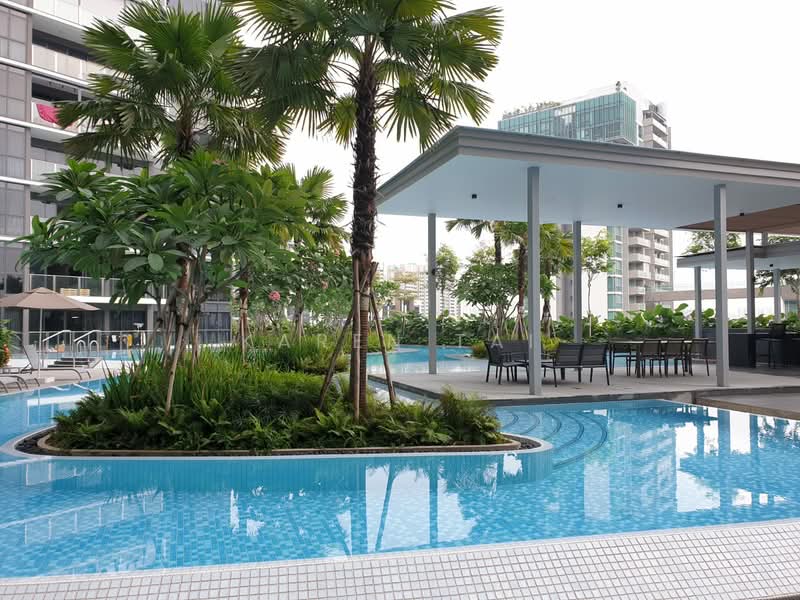 The Poiz Residences, 2 Meyappa Chettiar Road, 1 Bedroom, 527 sqft, Apartment For Rent, by Karen Tai, 21801835 - Relax at the pool area - PropertyGuru.com.sg