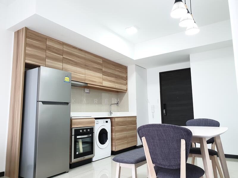 The Poiz Residences, 2 Meyappa Chettiar Road, 1 Bedroom, 527 sqft, Apartment For Rent, by Karen Tai, 21801835 - Kitchen With Dining Table - PropertyGuru.com.sg