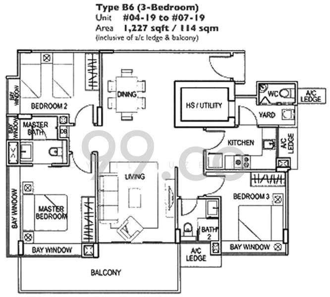 Atrium Residences, 11 Lorong 28 Geylang, 3 Bedrooms, 1,227 sqft, Apartment For Rent, by Cyril Tuzemen, 21810819 - PropertyGuru.com.sg