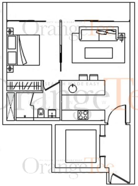Scotts Square, 6 Scotts Road, 1 Bedroom, 624 sqft, Apartment For Rent, by Evelyn Yew, 21811205 - PropertyGuru.com.sg