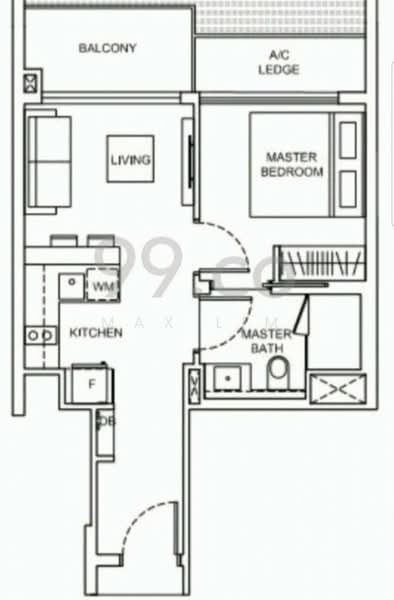 Jewel @ Buangkok, 85 Compassvale Bow, 1 Bedroom, 484 sqft, Condominium For Rent, by Max Lim, 21819847 - PropertyGuru.com.sg