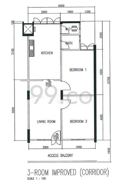 116 Lorong 2 Toa Payoh, 116 Lorong 2 Toa Payoh, 2 Bedrooms, 700 sqft, HDB Flat For Rent, by Matthew Leo, 21824325 - PropertyGuru.com.sg