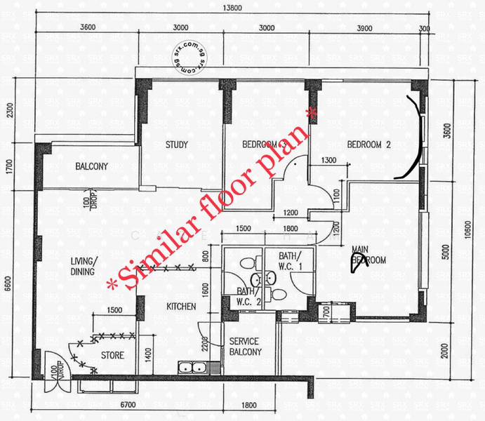 5 Holland Close, 5 Holland Close, 3 Bedrooms, 1,120 sqft, HDB Flat For Rent, by Carel Tham, 21828472 - PropertyGuru.com.sg