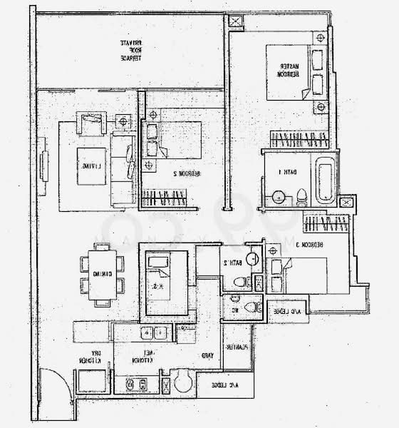 The Quartz, 57 Compassvale Bow, 3 Bedrooms, 1,292 sqft, Condominium For Rent, by Mandy Lim, 21830648 - PropertyGuru.com.sg