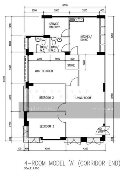 371 Woodlands Avenue 1, 371 Woodlands Avenue 1, Room Rental, 150 sqft, HDB Flat For Rent, by Henry Yap Yuen Siong, 21841727 - PropertyGuru.com.sg