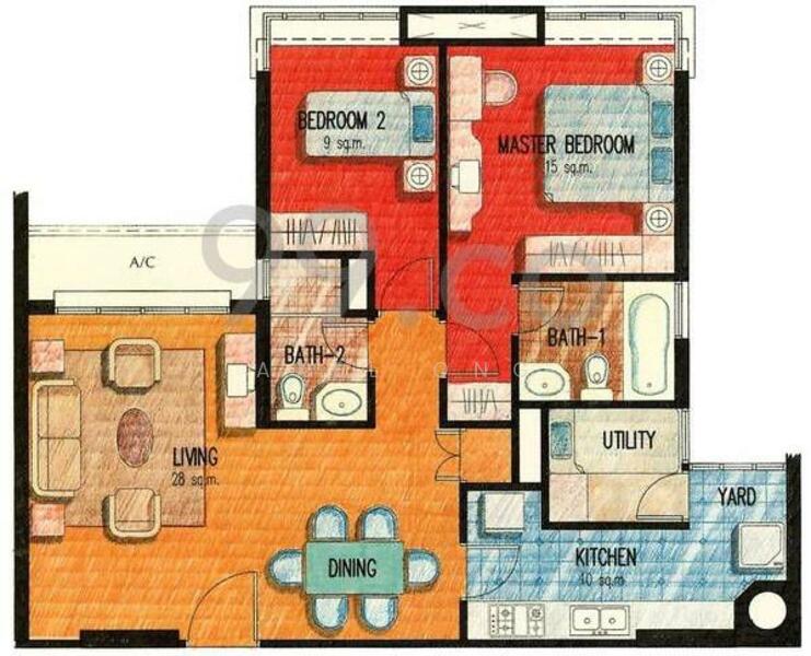 Thomson Euro-Asia, 150 Thomson Road, 2 Bedrooms, 947 sqft, Condominium For Rent, by Axel Ong, 21843489 - PropertyGuru.com.sg