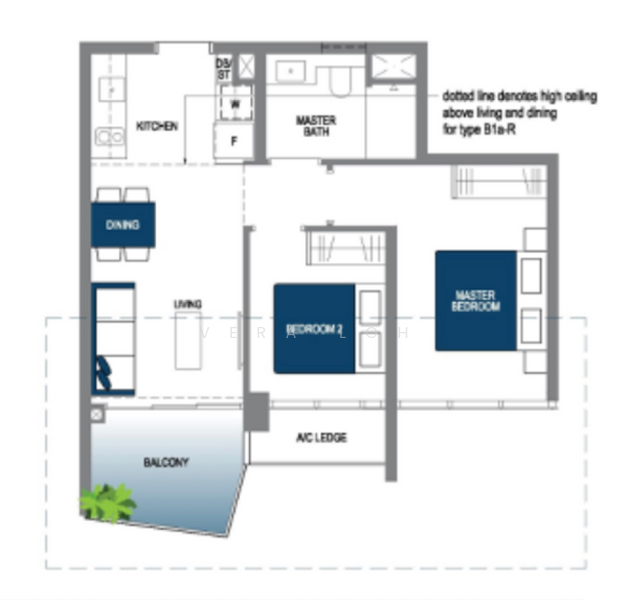 Lake Grande, 2 Jurong Lake Link, 2 Bedrooms, 624 sqft, Condominium For Rent, by Vera Loh, 21848898 - PropertyGuru.com.sg