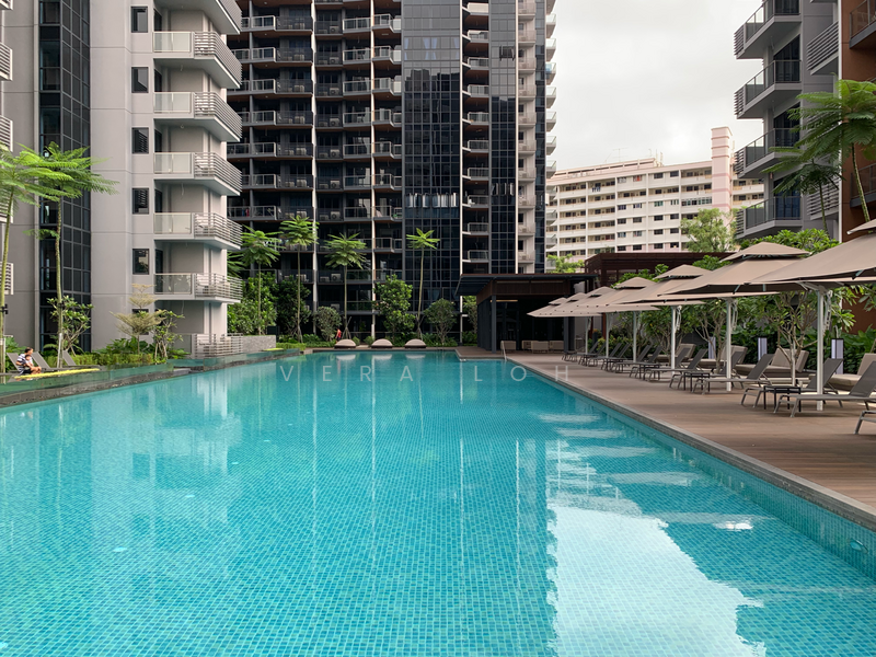 Lake Grande, 2 Jurong Lake Link, 2 Bedrooms, 624 sqft, Condominium For Rent, by Vera Loh, 21848898 - Lap Pool - PropertyGuru.com.sg