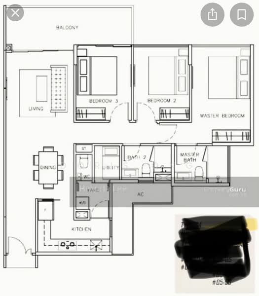 Parc Olympia, 60 Flora Drive, 3 Bedrooms, 1,143 sqft, Condominium For Rent, by Doris Ong, 21848905 - PropertyGuru.com.sg