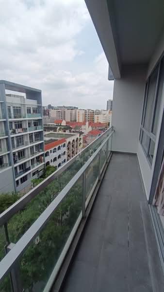 Casa Aerata, 9 Lorong 26 Geylang, 1 Bedroom, 420 sqft, Apartment For Rent, by Candy Tan, 21849323 - Balcony - PropertyGuru.com.sg