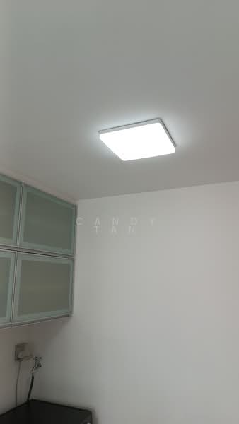 Casa Aerata, 9 Lorong 26 Geylang, 1 Bedroom, 420 sqft, Apartment For Rent, by Candy Tan, 21849323 - Kitchen Area with New Lighting - PropertyGuru.com.sg