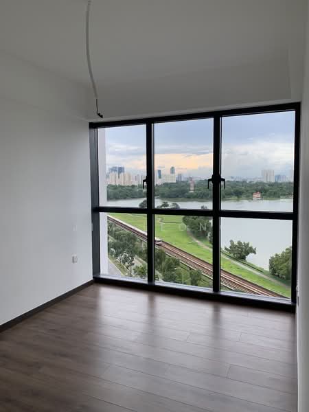 Lake Grande, 2 Jurong Lake Link, 2 Bedrooms, 624 sqft, Condominium For Rent, by Jim Leong, 21849811 - Master Bedroom with a million door view - PropertyGuru.com.sg