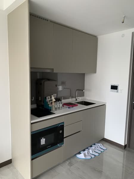 Lake Grande, 2 Jurong Lake Link, 2 Bedrooms, 624 sqft, Condominium For Rent, by Jim Leong, 21849811 - New oven, induction hob and hood - PropertyGuru.com.sg